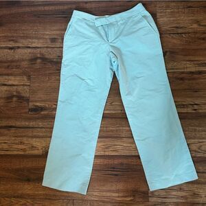 Chaiken Light Blue Cropped Pants Casual Chino Womens 4 summer